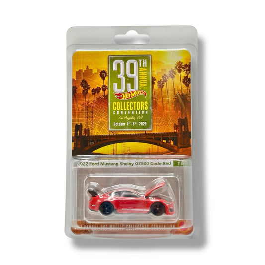2025 HW Convention 2022 Ford Mustang Shelby GT500 Code Red