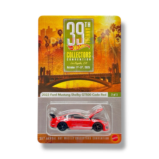 2025 HW Convention 2022 Ford Mustang Shelby GT500 Code Red