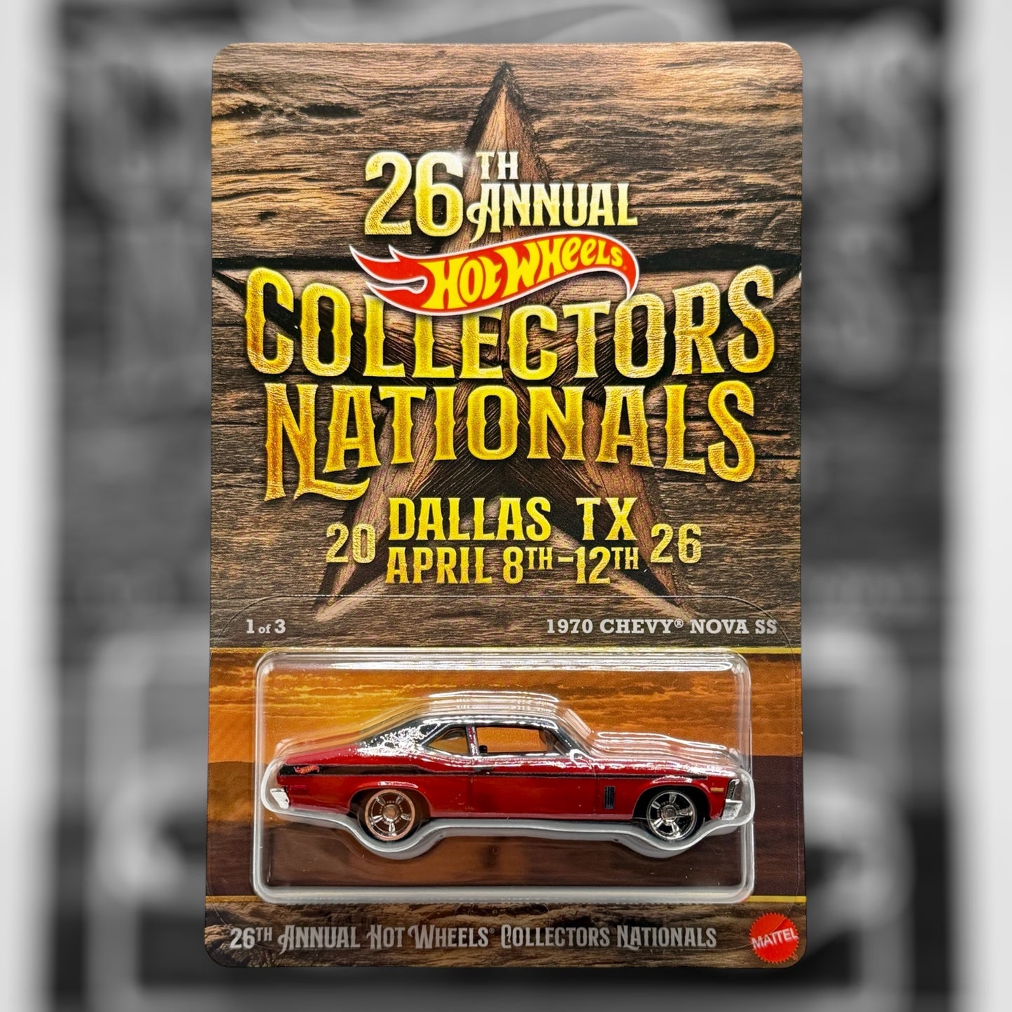 Hot Wheels Dallas Nationals Convention 1970 Chevy Nova